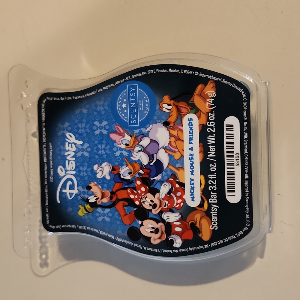 New Disney Mickey Mouse and Friends scentsy wax melts